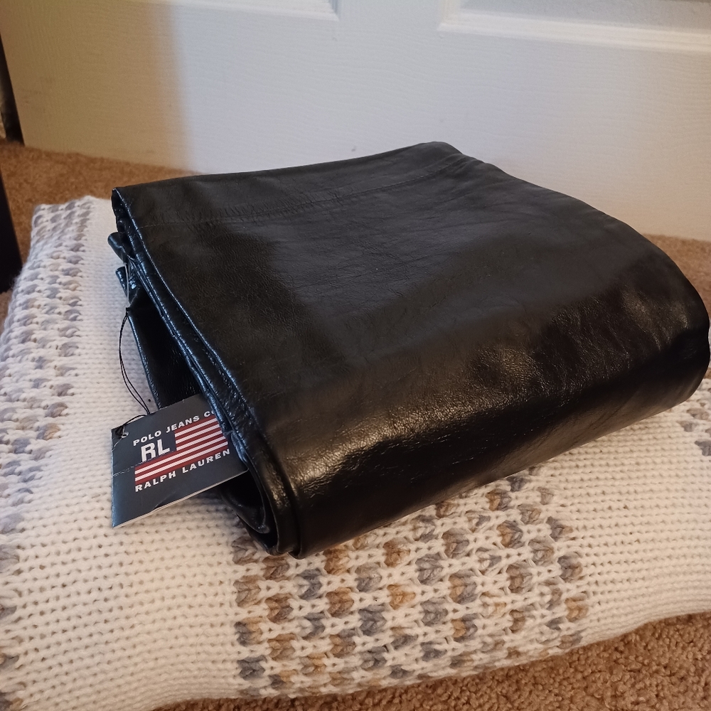 5 Pocket Leather Pants